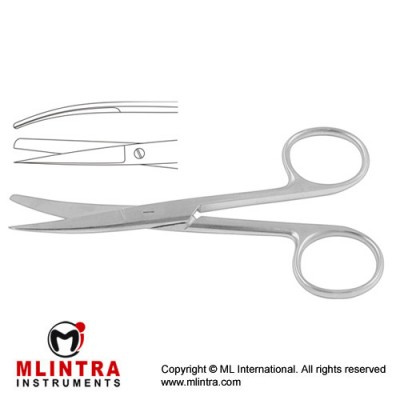 Operating Scissor Curved - Sharp/Blunt Stainless Steel, 20.5 cm - 8" Operating Scissor Curved - Sharp/Blunt Stainless Steel, 20.5 cm - 8"